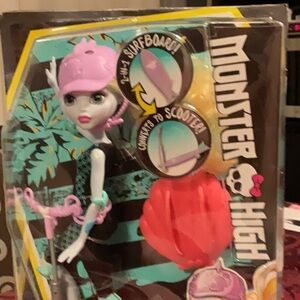 Monster High Doll with Pink and Red Accessories
